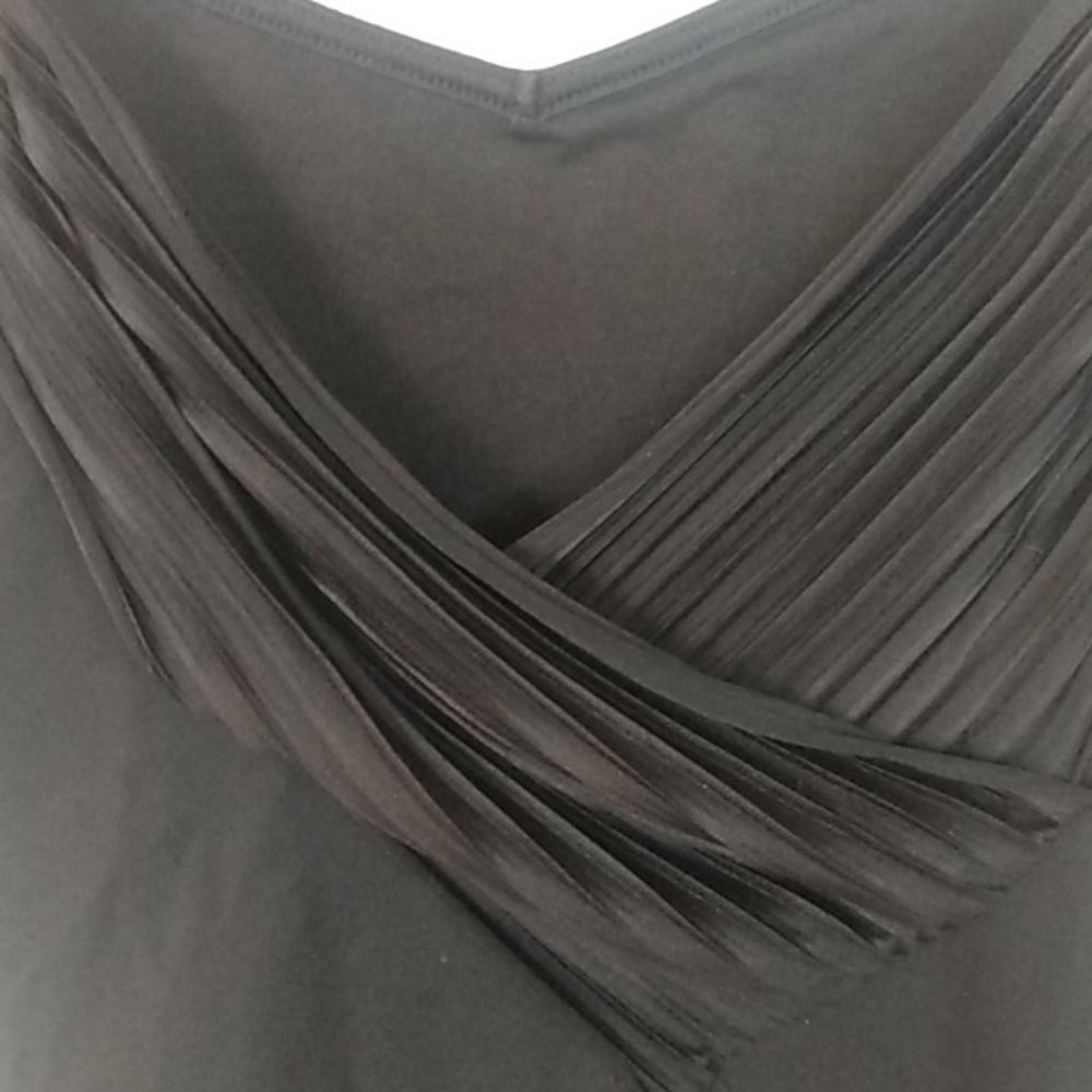 Pleated back detail Bloch leotard bodysuit EUC